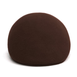 Chocolate Brown Premium Wool English Hat