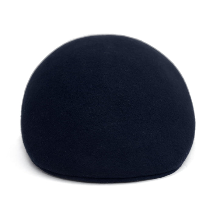 Navy Premium Wool English Hat