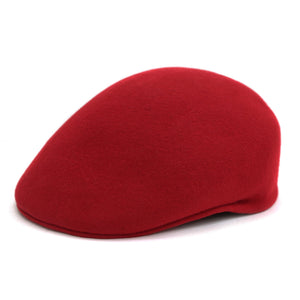 Classic Premium Wool Red English Hat - Ferrecci USA 