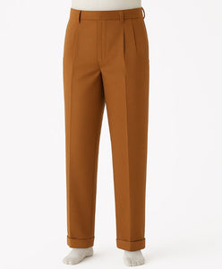 Mens Pleated Pants - Classic Style