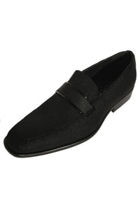 Men's Prom Tuxedo Loafer -Black Prom Shoe - Party
