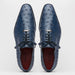 Marco Di Milano Criss Ostrich Quill Dress Oxfords Navy