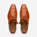 Marco Di Milano Criss Ostrich Quill Dress Oxfords Brandy
