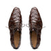 Marco Di Milano Olivieri Brown Leather Dress Shoe