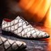 Marco_Di_Milano Olivieri Newspaper Luxury Leather Loafers