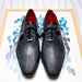 Marco Di Milano Pannuci Black Leather Oxford