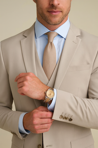 "Savoy" Tan Suit Jacket (Separates)