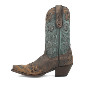 VINTAGE BLUEBIRD LEATHER BOOT