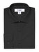 Daniel Ellissa Men's Basic Black Slim Fit Cotton Dress Shirt - USA Men's Outlet