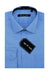 "Daniel Ellissa Men's Cotton-Blend Dress Shirt - Regular Fit, Light Blue" - USA Men's Outlet