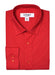 Daniel Ellissa Men's Red Cotton Dress Shirt - Regular Fit - USA Men's Outlet