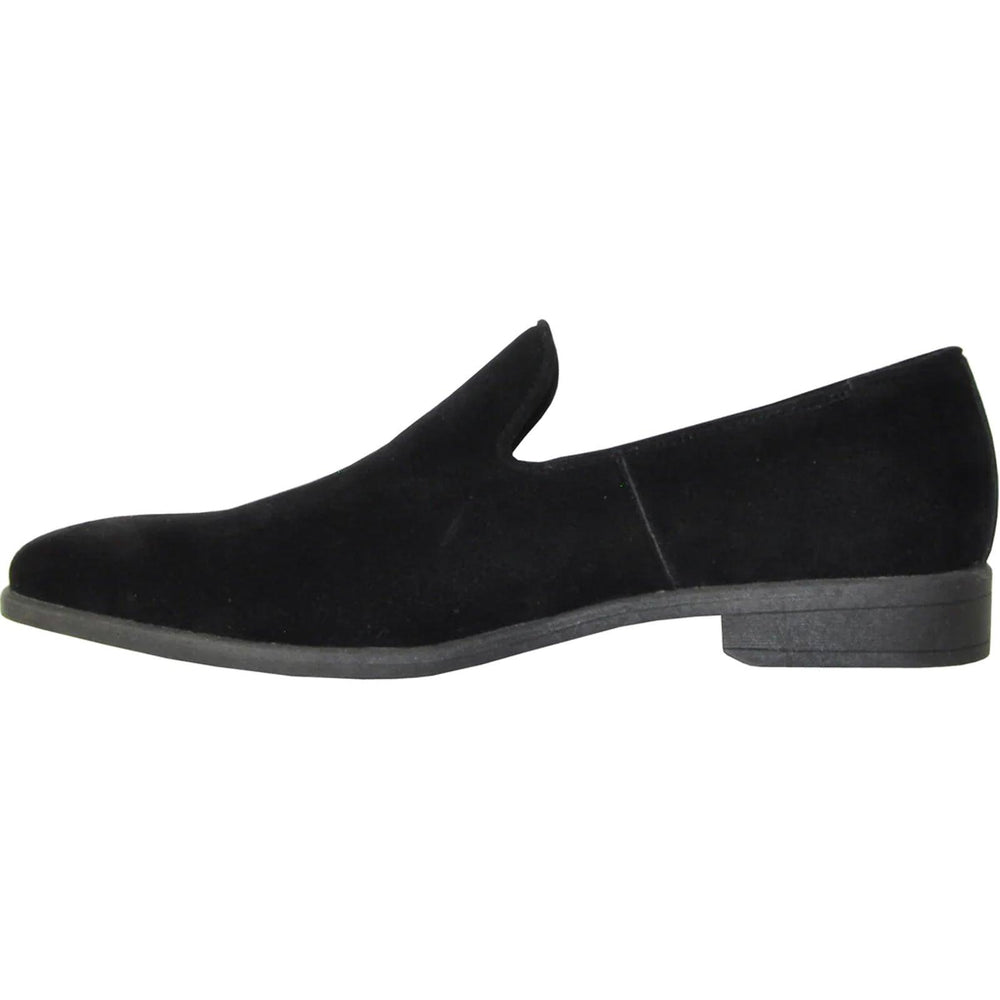 Deluxe

"Bravo Deluxe Men's Black Vegan Suede Slip-On Dress Shoe - Perfect for Weddings & Proms" - USA Men's Outlet