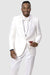 EJ Samuel White Paisley Diamond Lace Tux Jacket for Proms & Dinners - USA Men's Outlet