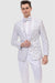 EJ Samuel White Sequined Swirl Tux Jacket - A Stylish Menswear Essential for Proms & Formals - USA Men's Outlet