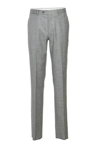 "English Laundry Men's Light Grey Slim Fit 2-Button Notch Lapel Suit" - USA Men's Outlet