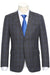 English Laundry Slim-Fit Grey & Tan Windowpane Notch Lapel Suit - USA Men's Outlet