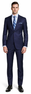 ENZO 150’s Super Wool 2-Button Suits in 6 Solid Colors