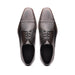 Zelli Enzo Classic Cap Toe Dress Shoes Crafted in Grey Calfskin