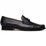 Marco Di Milano Enzo Lizard Bit Loafers Black