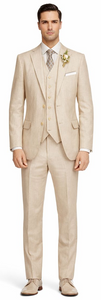 Enzo White, Khaki or Blue Linen Suits/ Free Shipping