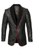 Express 

"Empire Express: Men's Black & Red Velvet Paisley Shawl Lapel Tuxedo Jacket" - USA Men's Outlet