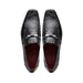 Marco Di Milano Fabro Caiman Black  Bit Loafers 