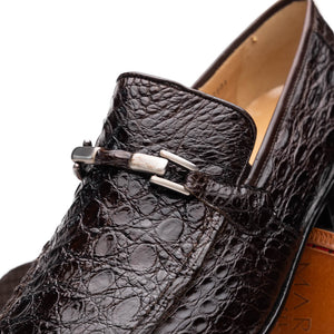 Marco Di Milano Fabro-Tin Brown Leather Dress Shoe