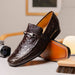 Marco Di Milano Fabro-Tin Brown Leather Dress Shoe
