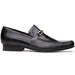 Marco Di Milano Fabro Lizard Bit Loafers Black
