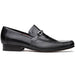 Marco Di Milano Fabro-Liz Black lizard bit loafer