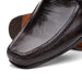Marco Di Milano Fabro-Liz Brown lizard bit loafer