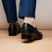 Marco Di Milano Fabro-Liz Black lizard bit loafer