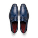 Marco Di Milano Fangio Denim Blue Leather Loafer