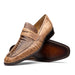 Marco Di Milano Fangio Ostrich Penny Loafers Rust Orix