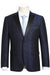 Fashion Two-Button Paisley Navy Prom Blazer by Renoir Fashion - USA Men's Outlet