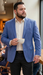 Indigo Blazer Mens Sport Coat