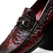 Marco Di Milano Ferrioni Black Cherry Leather Loafers