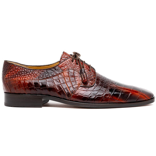 Marco Di Milano Fitipaldi Alligator Derby  Rustic Cognac