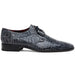 Marco Di Milano Fitipaldi Rustic Gray Leather Shoes