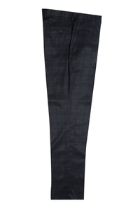 "Men's Stacy Adams Black Glen Plaid 1-Button Vested Suit"