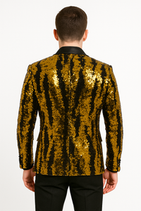 Mens Outfit in Sequin Fabric