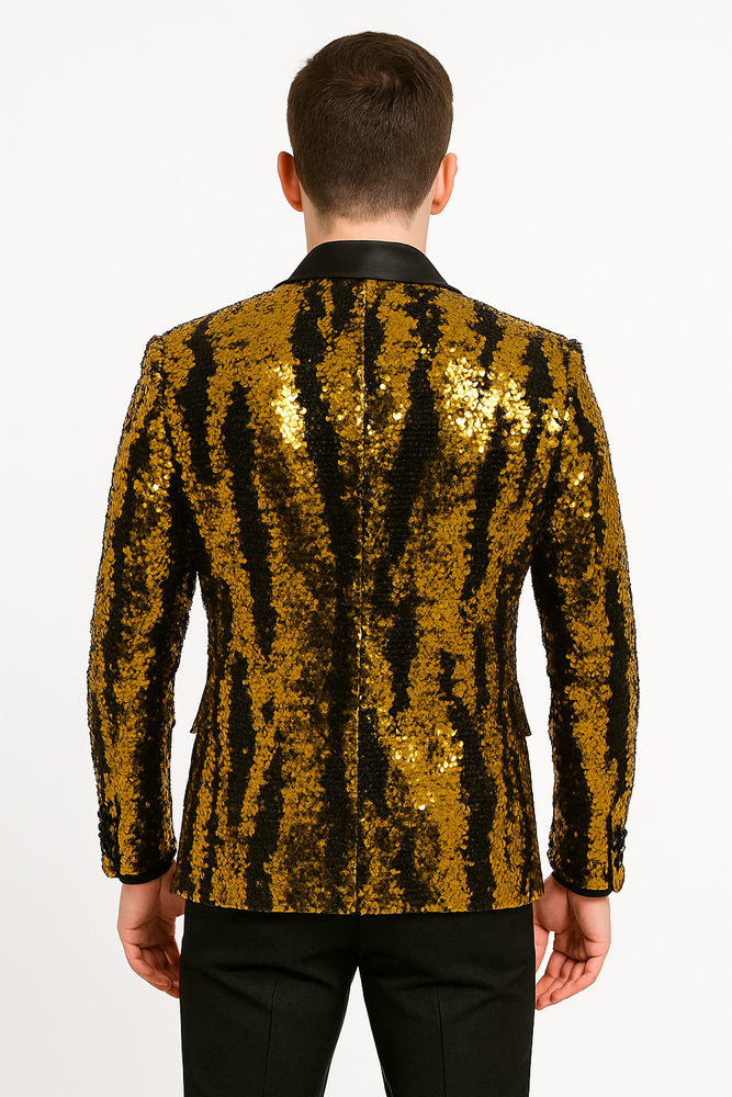 Mens Outfit in Sequin Fabric
