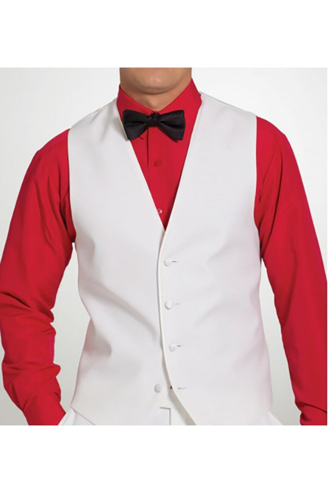 "Jessie" Red Laydown Tuxedo Shirt