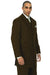 Fortino Landi Brown Vested Church Zoot Suit: Mens Long Fashion - USA Men's Outlet