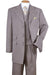 "Fortino Landi Brown Vested Zoot Suit: Impeccable Double-Button Menswear" - USA Men's Outlet