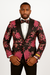 Hot Pink Floral Pattern Tuxedo