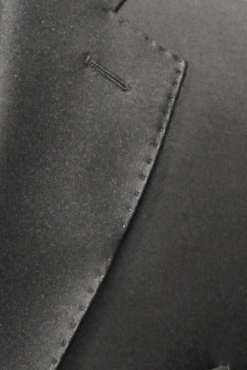 "Vitale Barberis" Black 2-Button Notch Tuxedo (2-Piece Set)