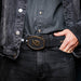 Marco Di Milano Georgia Belt Black Leather Luxury Shoe