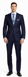 Giorgio Fiorelli Navy and Gray Two-Button Suit