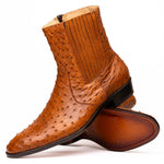 Marco Di Milano Giorgio Brandy Leather Luxury Shoe